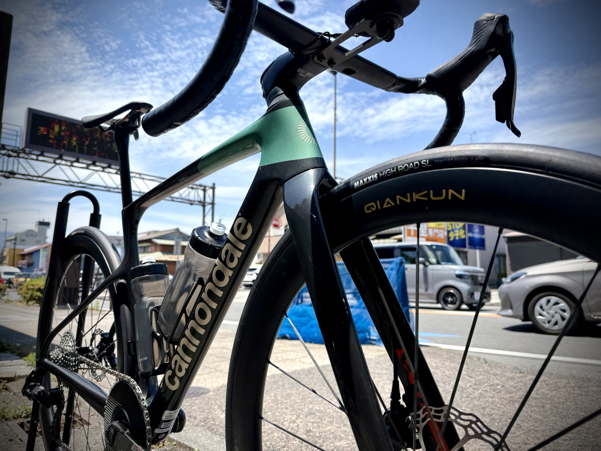 富士ヒル目標達成へ｜第5世代 Cannondale SuperSix EVOをフレーム